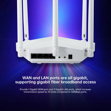 Load image into Gallery viewer, EDUP RT2980 AX3000 OpenWRT 3000Mbps Dual Band 2.4/5GHz Gigabit WIFI6 Router 802.11AX MIMO EasyMesh Wide Signal Range Router