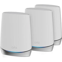 Load image into Gallery viewer, Orbi AX4200 RBK753 Whole Home Tri-Band Mesh WiFi 6 System (Router, 2 Extenders) Up to 7,500 Sq.ft Mesh GigE, 802.11ax Upgraded version