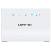 Load image into Gallery viewer, COMFAST CF-ER10 300Mbps 4G LTE WiFi Wireless Router SIM Card CAT4 Router LAN RJ45 Port 2.4G Router WiFi Modem Outdoor AP
