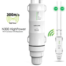 Load image into Gallery viewer, Wavlink Weatherproof Outdoor WiFi AP/Repeater/Router Extender 5G 2.4G Bridge WiFi Signal Booster POE wifi extender long range