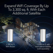 Load image into Gallery viewer, Orbi WiFi 7 Systems 802.11be Mesh Satellite Add-On Node Covers up to 3300 sq ft Quad-Band, Compatible only with RBE971S RBE972S and RBE973S