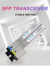 Load image into Gallery viewer, 1Pair 2.5G SC SFP Module Gigabit DDM BIDI 2.5G fiber tranceiver sfp module Compatible with Mikrotik Cisco Switch CE,FCC,RoHS