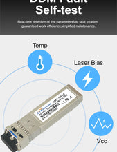 Load image into Gallery viewer, SFP 10G LR 10/20km, Transceiver Module Single-Mode 1310nm LC SFP+ 10Gb Compatible with Cisco/Mikrotik/Juniper/Intel