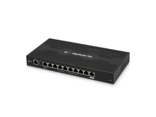 Load image into Gallery viewer, Ubiquiti Networks EdgeRouter 10X, 10-Port High-Performance Gigabit Router with PoE Flexibility, 10/100/1000Mbps, Passive PoE Power adapter, 2 Core CPU