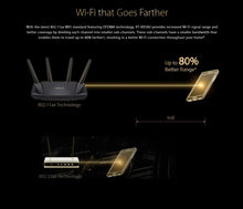 Load image into Gallery viewer, ASUS RT-AX58U RT-AX3000 802.11AX WiFi 6 Dual-Band Router, MU-MIMO, OFDMA, AiMesh WiFi System, AiProtection Pro Network Security