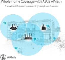 Load image into Gallery viewer, Asus Wifi 6 Router Rt-Ax57 Dual Band Wifi Router Game And Streaming Compatible With Aimesh Including Lifelong Internet Security