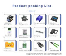 Load image into Gallery viewer, Outdoor Multi-Function Core to Core Alignment Fiber Fusion Splicer, Low Splicing Loss, KL-280E, 8s Fast-splicing,
18s Fast-heating