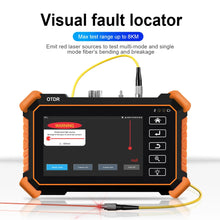 Load image into Gallery viewer, OTDR Tester RJ45 TDR Test Optical Fiber Network Cable Testing OTDR Auto tester event map OPM VFL TDR Cable Tester
