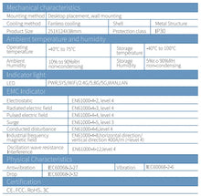 Load image into Gallery viewer, EDUP High Speed 1800Mbps Industrial Grade 5G Router with Max 1800Mbps Transmission Bandwidth