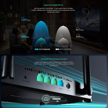 Load image into Gallery viewer, Tenda AC23 Gigabit WiFi Router AC1200 Dual-Band WiFi OFMD IPV6 4 MU-MIMO Beamforming AP Bridge Home Coverage