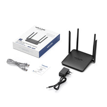 Load image into Gallery viewer, Wavlink AC1200 Wireless Dual Band Router(2.4G + 5G) Gigabit WiFi Router for Home & Gaming Supports MU-MIMO Beamforming IPV6