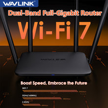 Load image into Gallery viewer, WAVLINK AC1200 Wireless Dual Band Router 2.4GHz 5GHz Full Gigabit WiFi Router For Home&Gaming 10/100/1000Mbps WAN/LAN Port IPV6