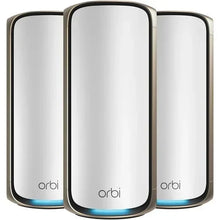 Load image into Gallery viewer, NETGEAR Orbit 970 High Performance Quad Band Mesh Mesh Network WiFi7 Wireless Router BE27000 MESH networking RBE972S