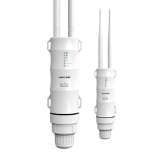 Load image into Gallery viewer, WavLink AC300/600/1200/AX1800/3000 WiFi Outdoor Router High Power PoE Waterproof AP/Repeater 7/8 dBi Directional Antennas