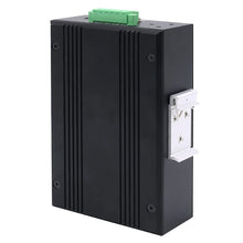 Load image into Gallery viewer, UOTEK Industrial 100M 2 Layers 8 Ports RJ45 Network Managed POE Ethernet Switch 2 Gigabit Optical Fiber SC DIN-Rail UT-6428M