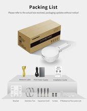 Load image into Gallery viewer, COMFAST CF-WA933 WiFi6 High Power AX3000 Outdoor Wireless Repeater AP Weatherproof WiFi Access Point 48V PoE at 360 Degree Coverage