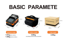 Load image into Gallery viewer, SignalFire AI-5 Pro Automatic 6 motors FTTH Fiber Optic Splicing Machine Optical Fiber Fusion Splicer Complete Kit