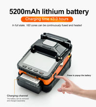 Load image into Gallery viewer, Signalfire AI-9 AI-5 Pro AI-6C+ AI-6A+ Ai20 Ai30 Multi-language Fiber Optic Fusion Splicer Machine SM,MM,DS,NZDS
