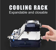 Load image into Gallery viewer, Signalfire AI-10A Brand Fourth Generation Multi-language Optical Fiber Fusion Splicer FTTH Fiber Splicing Machine Complete Tool Kit