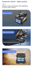 Load image into Gallery viewer, Outdoor Multi-Function Core to Core Alignment Fiber Fusion Splicer, Low Splicing Loss, KL-280E, 8s Fast-splicing,
18s Fast-heating