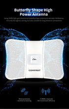 Load image into Gallery viewer, COMFAST CF-E319A 900Mbps 5.8GHz CCTV Connect POE Power Outdoor Wireless Router Antenna AP WiFi CPE Bridge Long Distance Data Transmission