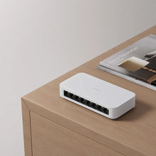 Load image into Gallery viewer, Xiaomi Mi 8Port RJ45 Gigabit Ethernet Switch 1000Mbps Mini Network Switch VLAN Ethernet Splitter LAN Mijia Router Hub
