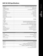 Load image into Gallery viewer, Ubiquiti UniFi UAP-AC-HD Enterprise Wave2 MU-MIMO Gigabit Dual frequency Ceiling Wireless Access Point, Indoor Wi-Fi, Ceiling/Wall-mountable AP