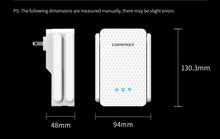 Load image into Gallery viewer, COMFAST 3000Mbps WiFi 6 Repeater 2.4G&5GHz Dual Band Wireless Extender 802.11ax Full Gigabit Port For Home Office CF-XR186
