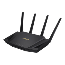 Load image into Gallery viewer, ASUS RT-AX58U RT-AX3000 802.11AX WiFi 6 Dual-Band Router, MU-MIMO, OFDMA, AiMesh WiFi System, AiProtection Pro Network Security