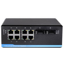 Load image into Gallery viewer, InMax i710B Manufacturer SNMP CLI 10×10/100/1000Mbps port gigabit L2 industrial managed ethernet switch 22Gbps switching capacity