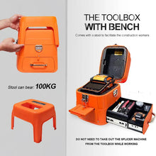 Load image into Gallery viewer, Original AI-9 AI-6 AI-5 Signal Fire Fiber Fusion Splicer 10 Languages freely Switch Built-in Optical Power Meter and VFL5.0 CE,FCC,RoHS