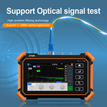 Load image into Gallery viewer, OTDR Tester RJ45 TDR Test Optical Fiber Network Cable Testing OTDR Auto tester event map OPM VFL TDR Cable Tester