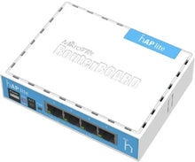 Load image into Gallery viewer, MikroTik hAP lite TC Home AP With 4 Ethernet Ports And A colorful Enclosure RB941-2nD-TC With Dual Chain 2.4GHz Onboard Wireless