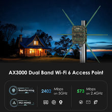 Load image into Gallery viewer, WavLink High Power AX3000 WiFi6 Outdoor Router/Repeater/AP 5G Long Range Outdoor Mesh Extender PoE IP67 Weatherproof