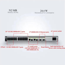 Load image into Gallery viewer, Huawei S1700 Series S1720-28GWR-PWR-4TP Switch with 8*10/100/1000 Ethernet PoE+, 16*10/100/1000 Ethernet port, Enterprise Web-managed