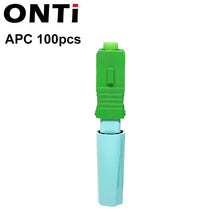 Load image into Gallery viewer, ONTi New SC APC SM Single-Mode Fiber Optical Connector FTTH Tool Cold Connector Tool SC UPC Fiber Optic Fast Connector