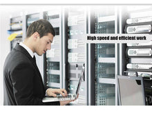 Load image into Gallery viewer, UOTEK 100M 8 Ports DIN-rail 2L Unmanaged Industrial Ethernet Network Switch, Auto 10/100Mbps, 8x 10/100BaseT (X), 12-48 VDC, UT-6408W