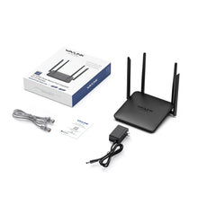 Load image into Gallery viewer, WAVLINK AC1200 Wireless Dual Band Router 2.4GHz 5GHz Full Gigabit WiFi Router For Home&Gaming 10/100/1000Mbps WAN/LAN Port IPV6