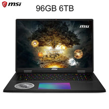 Load image into Gallery viewer, MSI Titan 18 HX Dragon Edition Norse Myth Gaming Laptop 18" UHD 4K Mini LED 120Hz Ultra 9-285HX 96GB 6TB RTX5090