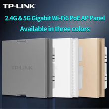 Load image into Gallery viewer, TP-Link TL-XAP1800GI-PoE AX1800 Dual Band Gigabit WiFi6 Wireless Panel Access Point AC Management 2.4GHz @ 574Mbps and 5GHz @ 1201Mbps