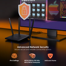 Load image into Gallery viewer, WAVLINK AC1200 Wireless Dual Band Router 2.4GHz 5GHz Full Gigabit WiFi Router For Home&Gaming 10/100/1000Mbps WAN/LAN Port IPV6