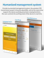 Load image into Gallery viewer, COMFAST 1 Pair 300Mbps Long Range Outdoor WiFi CPE 5Ghz Wireless AP Bridge Antenna Repeater Nanostation