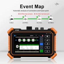 Load image into Gallery viewer, OTDR Tester RJ45 TDR Test Optical Fiber Network Cable Testing OTDR Auto tester event map OPM VFL TDR Cable Tester