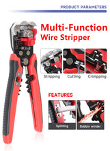 Load image into Gallery viewer, Crimping Pliers Set Toolkit Ferrule Pin Terminal Connectors Mini Adjustable Ratchet Electricians Hexagonal Toolbox Kit YE 10-6