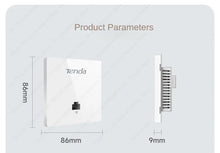 Load image into Gallery viewer, Tenda W13 dual-band Gigabit WiFi 6 panel AP, supports 80MHZ bandwidth, wireless speed up to 1500mbps 802.11a Wi-Fi
