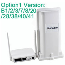 Load image into Gallery viewer, Yeacomm YF-P11K 4G CPE WiFi Kit outdoor LTE Router and indoor Wireless Access Point 2*LAN 2.4GHz WiFi Router Repeater Signal Booster