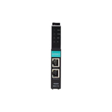 Load image into Gallery viewer, Moxa MGate MB3170 Fiber Gigabit POE Modbus Industrial Switch, 8Port Unmanaged 6*10/100BaseT(X) Ethernet, 2*100BaseFX Multi-mode Fiber