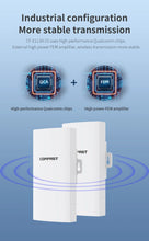 Load image into Gallery viewer, COMFAST Outdoor Wifi Repeater 300Mbps AP WiFi Antenna 11dBI Signal Booster 2.4G WiFi 802.11b,Wi-Fi 802.11g,Wi-Fi 802.11n