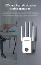 Load image into Gallery viewer, COMFAST 1200Mbps Wireless WiFi Repeater WiFi Extender Dual Band 2.4G 5G Network Amplifier Long Range Signal Booster Router Home