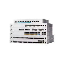 Load image into Gallery viewer, Cisco CBS350 Switch, 48xPoE+ 370W/4xSFP/Managed 48 10/100/1000 PoE+ ports with 370W budget, 4 Gigabit SFP, Rack-mountable CBS350-48P-4G